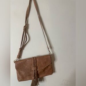 Urban Expressions Women's Crossbody Bag Brown One Size